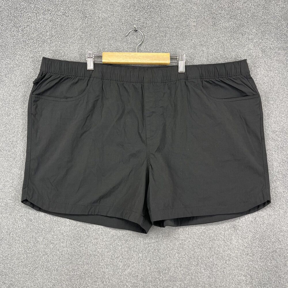Carhartt Shorts Women's XXL Black Force Relaxed Fit Ripstop‎ 5-Pocket Work